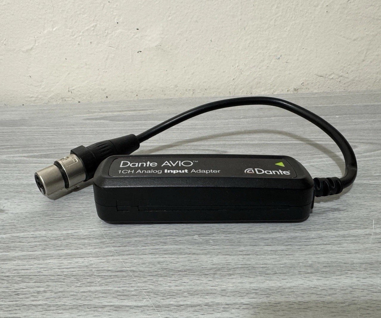 Audinate Dante AVIO 1CH 1-Channel Analog Input Adapter ADP-DAI-AU-1X0