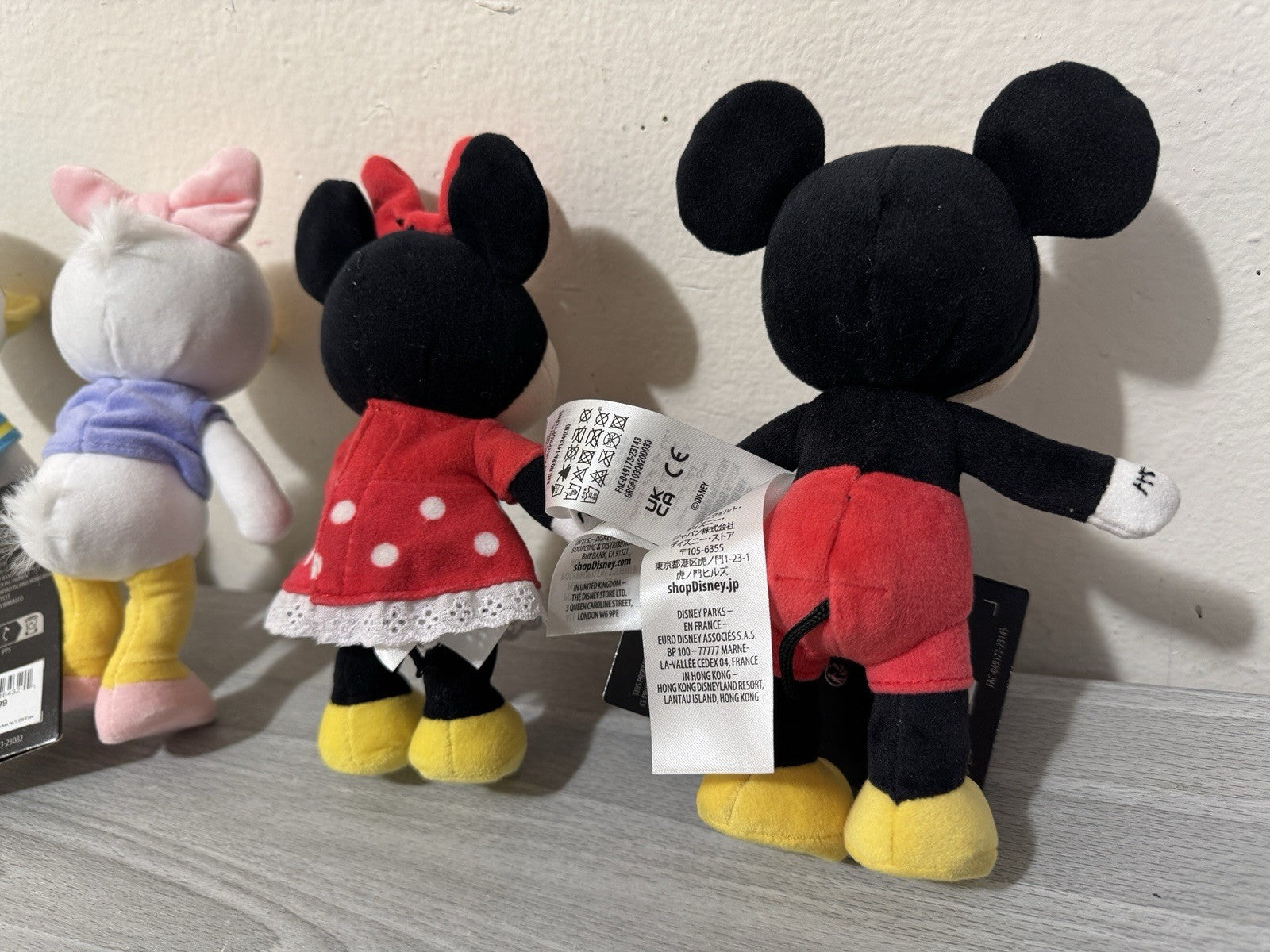 Disney nuiMOs Mickey & Minnie Mouse, Donald & Daisy Poseable Plush
