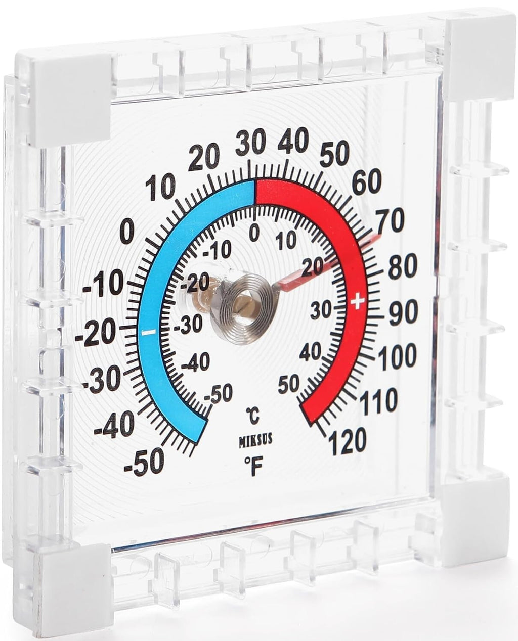 3'' New Premium Window Thermometer Outdoor Waterproof Upgraded Accuracy