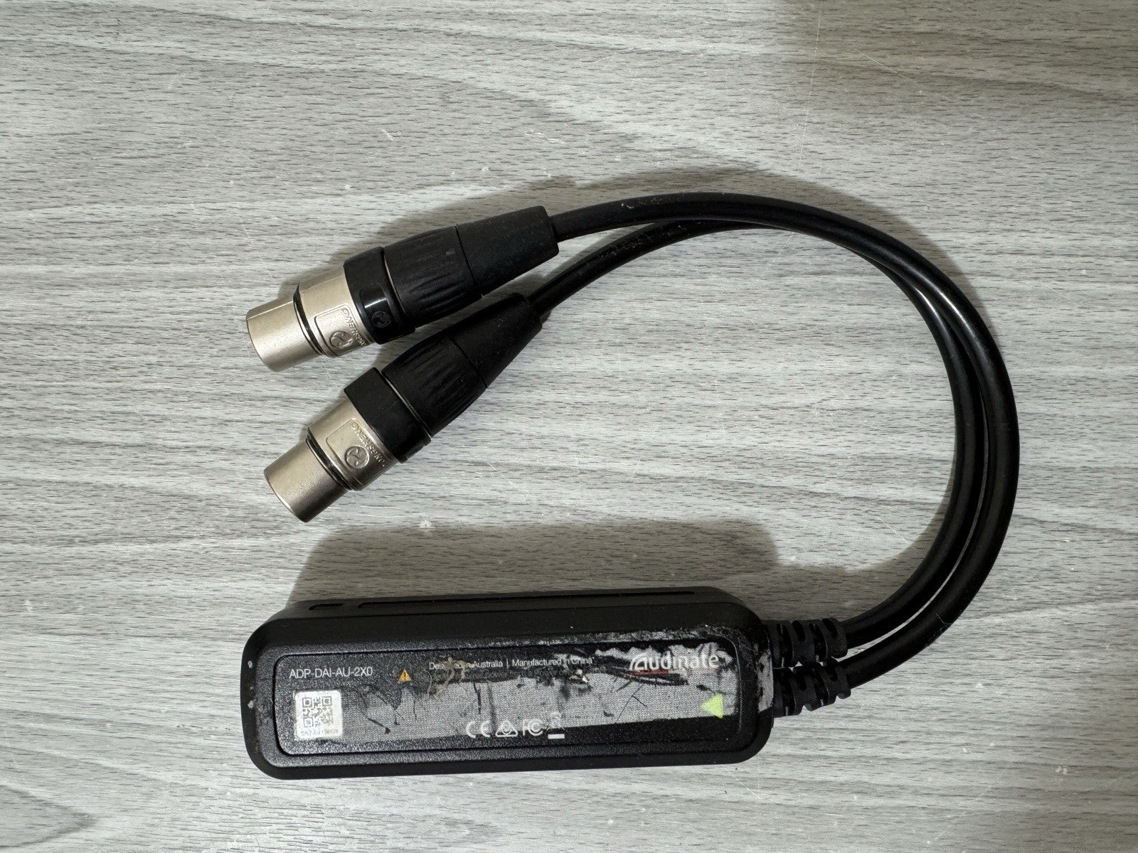 Audinate Dante AVIO 2CH 2-Channel Analog Input Adapter ADP-DAI-AU-2X0