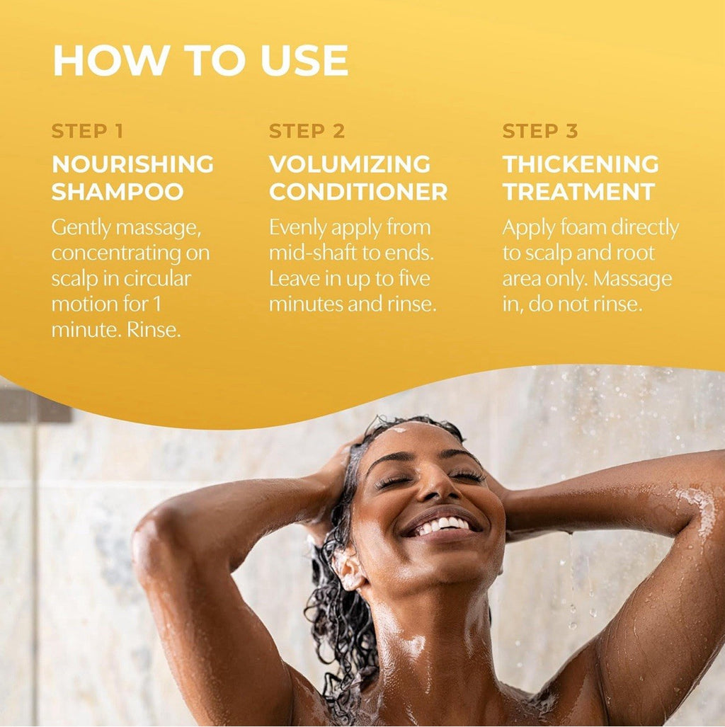 BosleyMD Kit Volumizing Shampoo & Hair Thinning Treatment - Color Safe