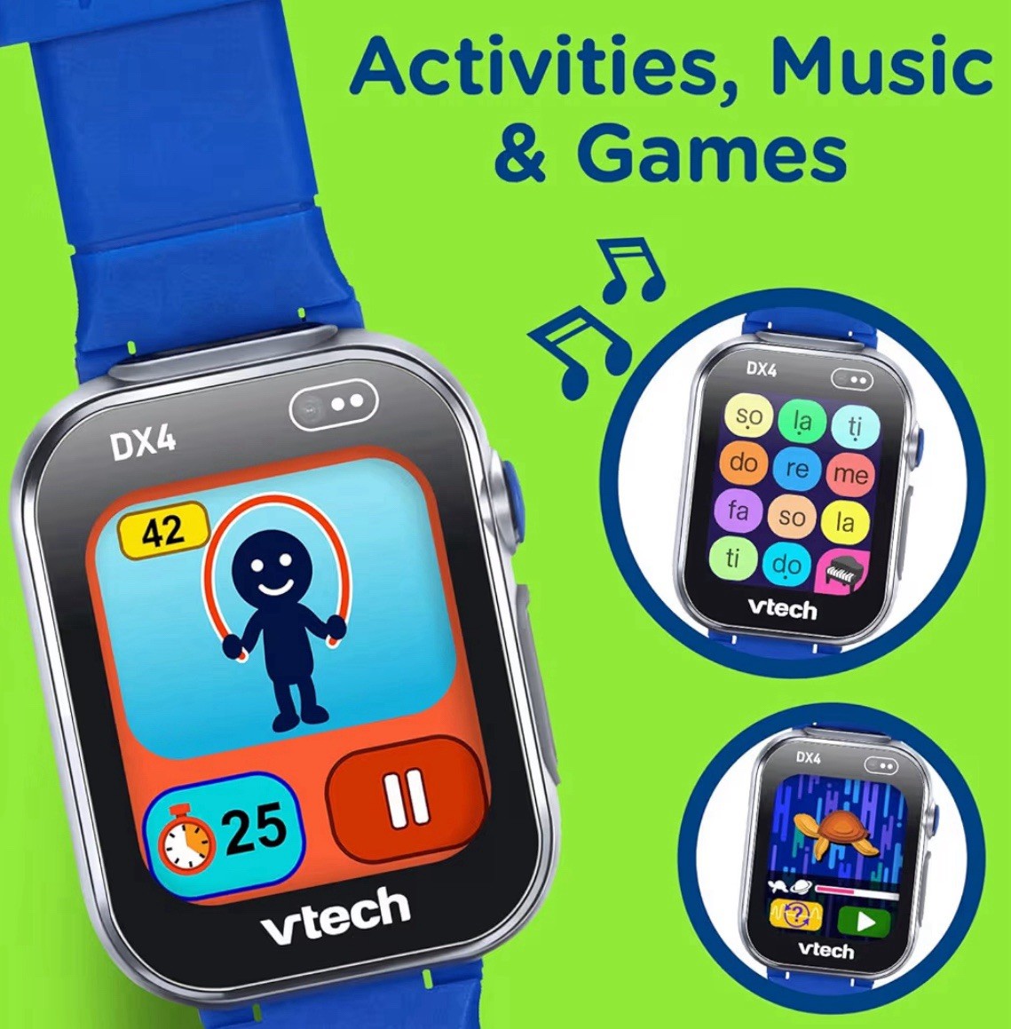 VTech KidiZoom Smartwatch DX4- OPEN BOX