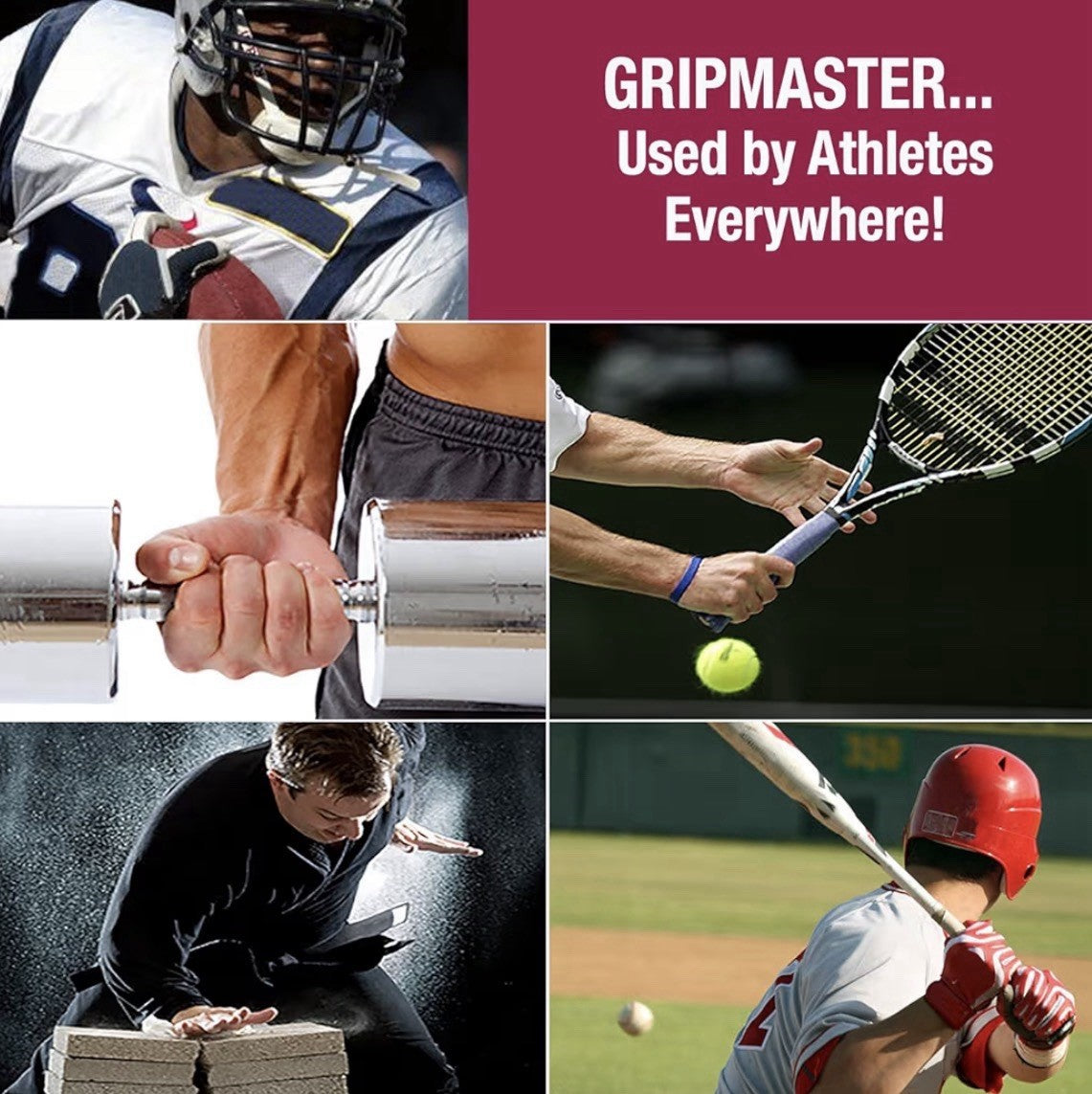 Gripmaster Hand Exerciser - Medium (Red)