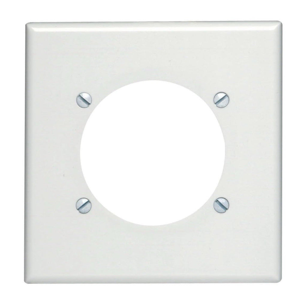 25 PACK - Leviton 2-Gang Flush Mount 2.465-Inch Diameter, Device Wallplate