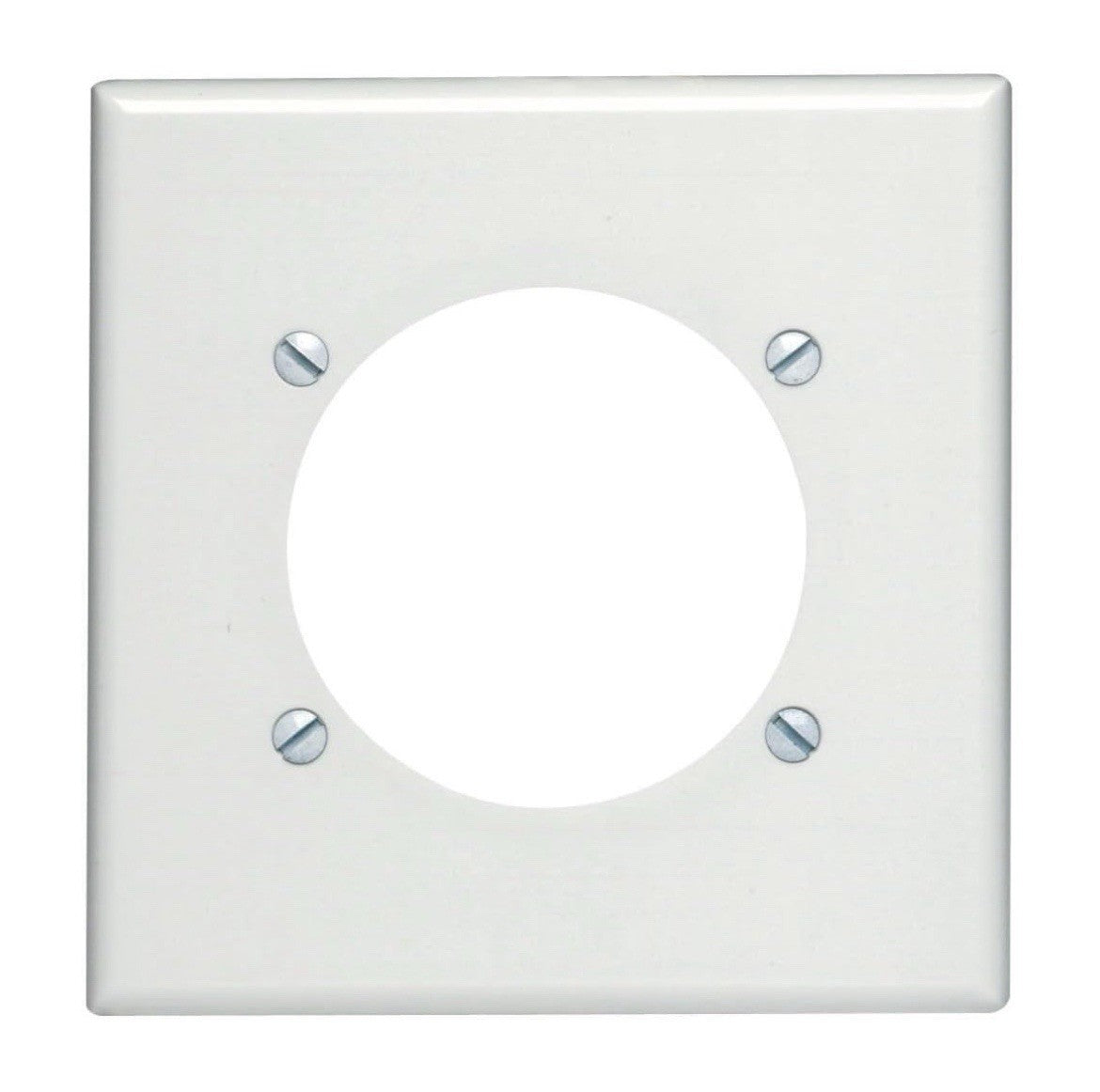 25 PACK - Leviton 2-Gang Flush Mount 2.465-Inch Diameter, Device Wallplate