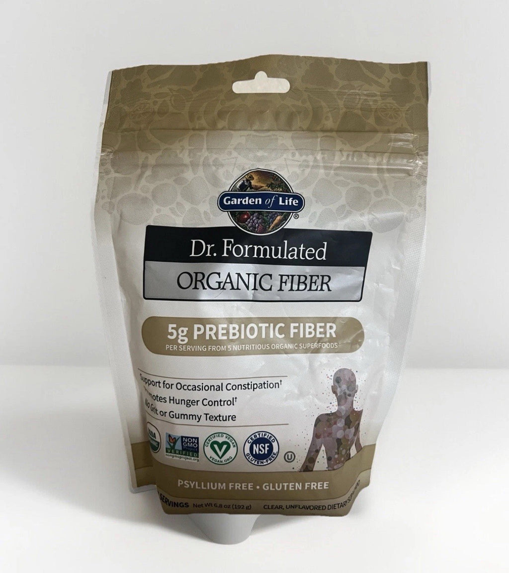 Organic Fiber Unflavored 192g | Garden of Life Dr. Formulated