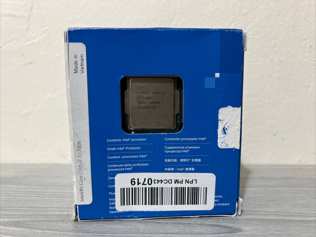 Intel Core i7 11th Gen i7-11700K Octa-core [8 Core] 3.60 GHz LGA 1200