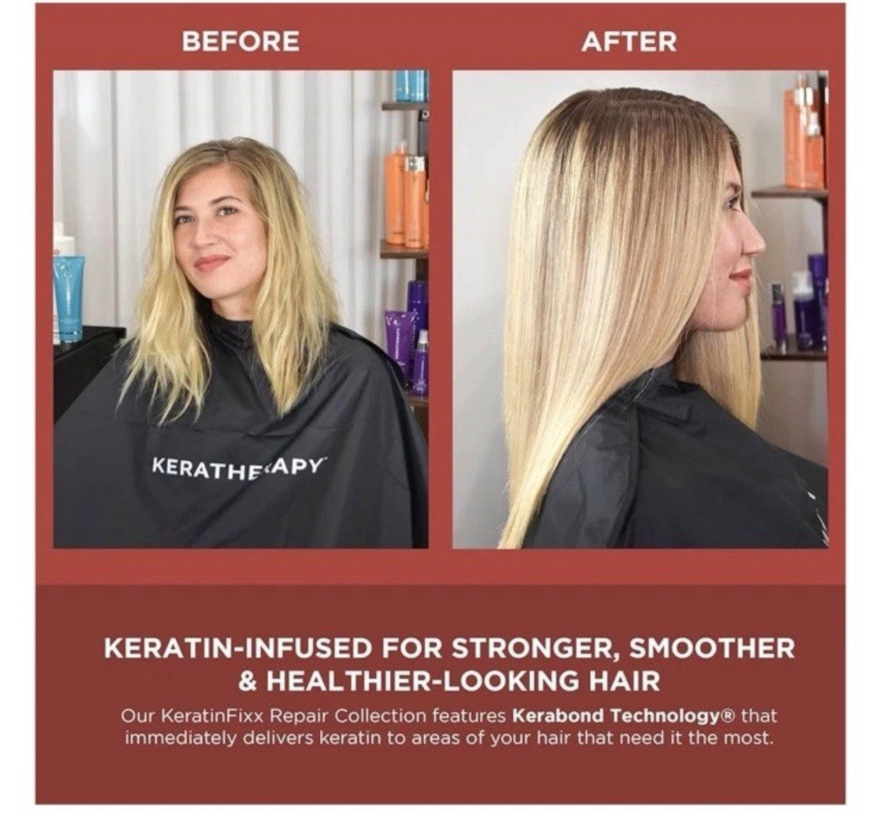 Keratherapy KeratinFIXX Keratin Infused Repair Conditioner - 33.8oz