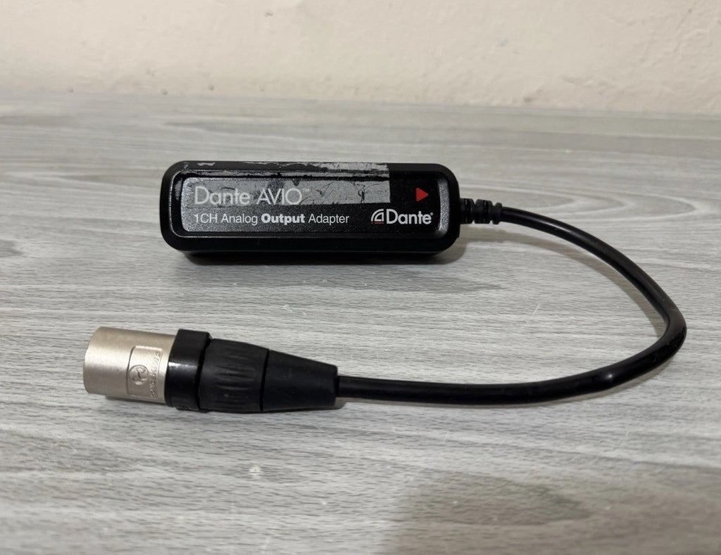 Dante AVIO 1CH 1-Channel Analog Output Adapter ADP-DAO-AU-0X1