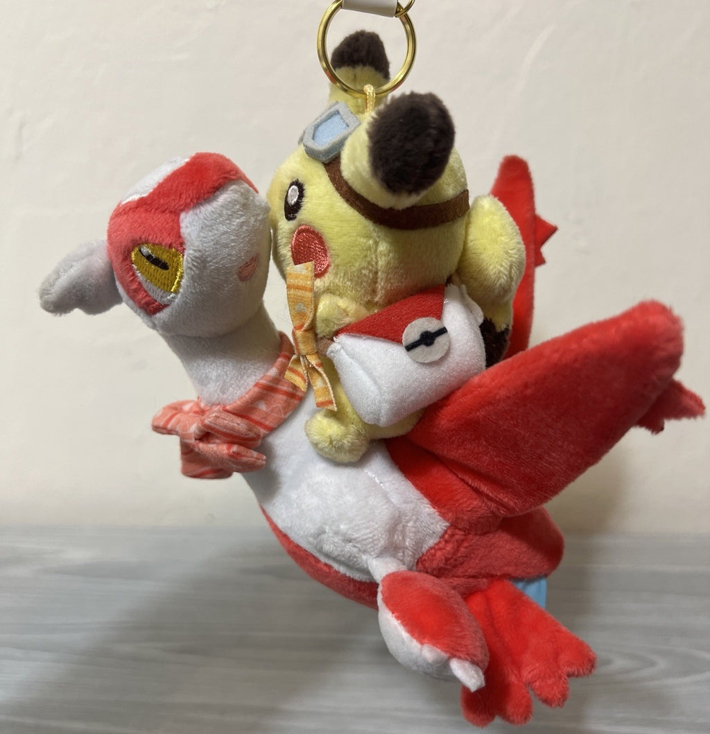 Pokemon Center Japan 2019 Pikachu Latias Mascot Plush Toy RARE