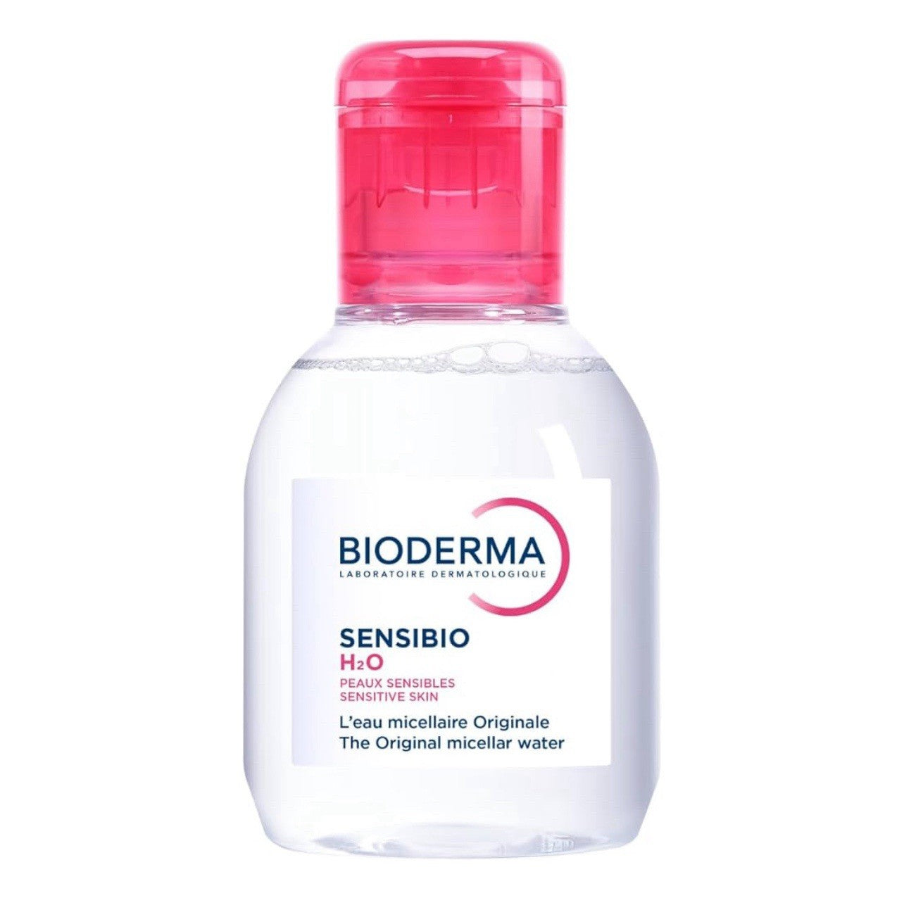 Bioderma Sensibio H2O Micellar Water, TRAVEL SIZE, 3.4 fl oz  ( 2 PACK)