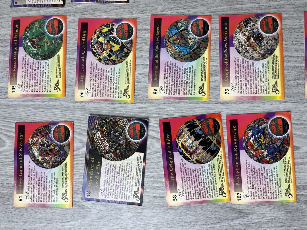 1994 Flair Marvel Cards Rare Collectible Lot - 29 Cards