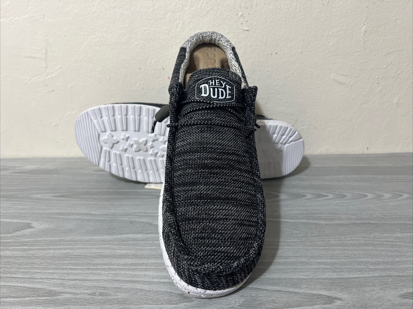 Hey Dude Wally Stretch Mix Meteorite Men’s Shoes Size 13 New