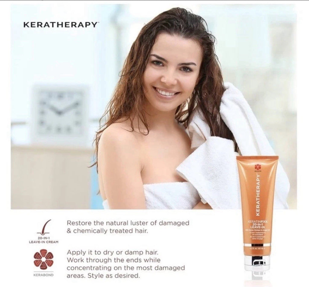 Keratherapy KeratinFIXX Keratin Infused Repair Conditioner - 33.8oz
