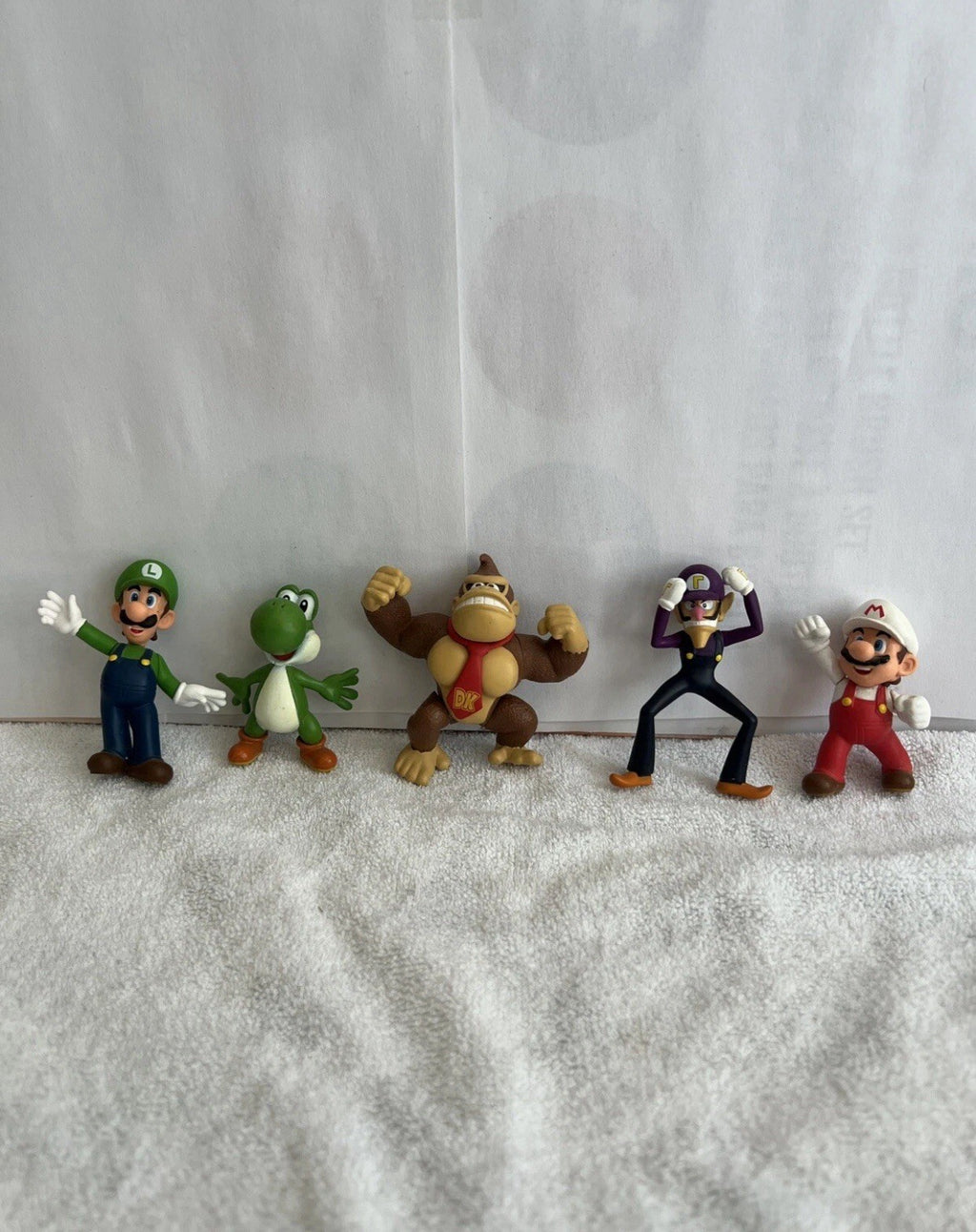 Nintendo Super Mario Bros Figures Lot Of  5 Figures Jakks Pacific, Etc.