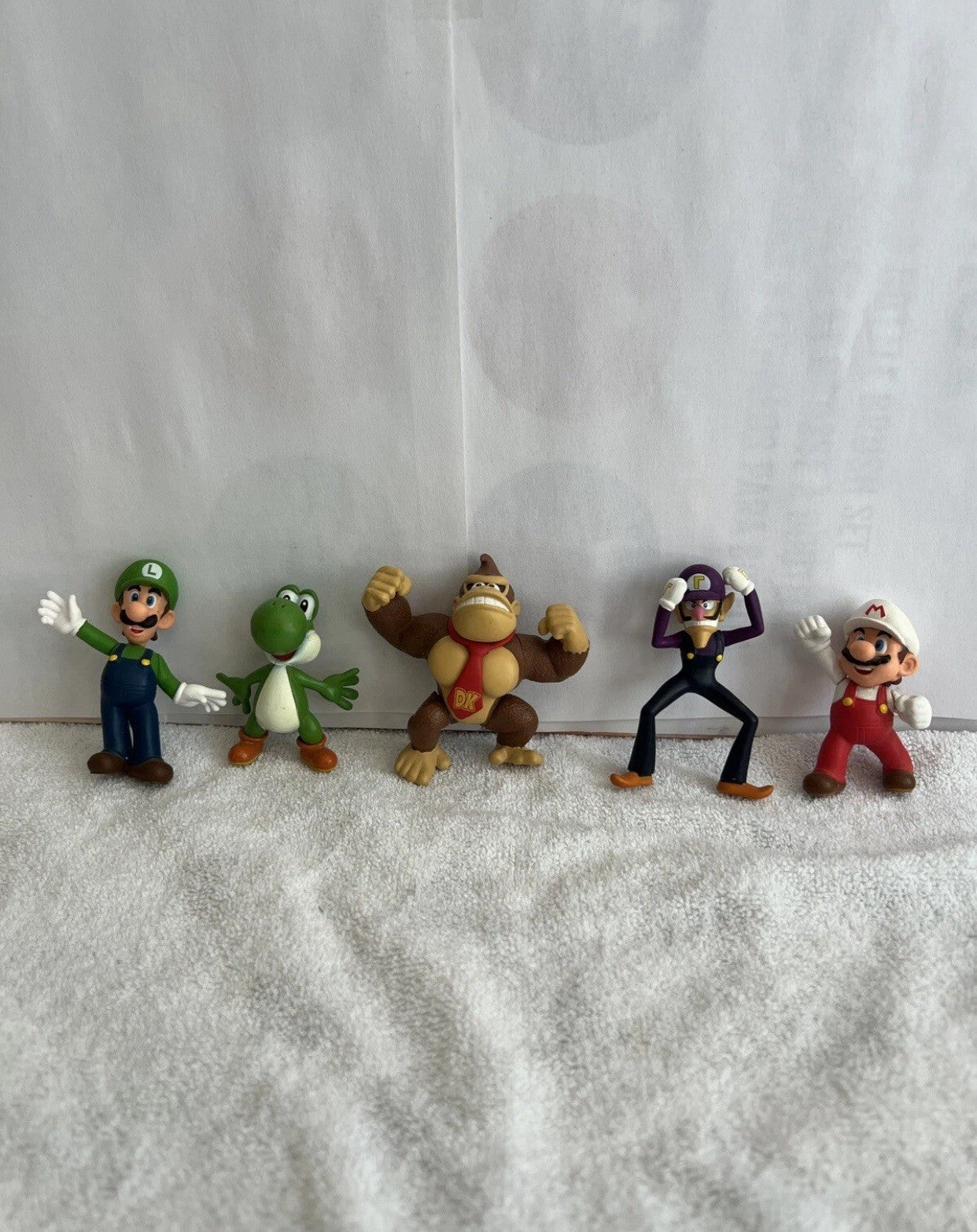 Nintendo Super Mario Bros Figures Lot Of  5 Figures Jakks Pacific, Etc.
