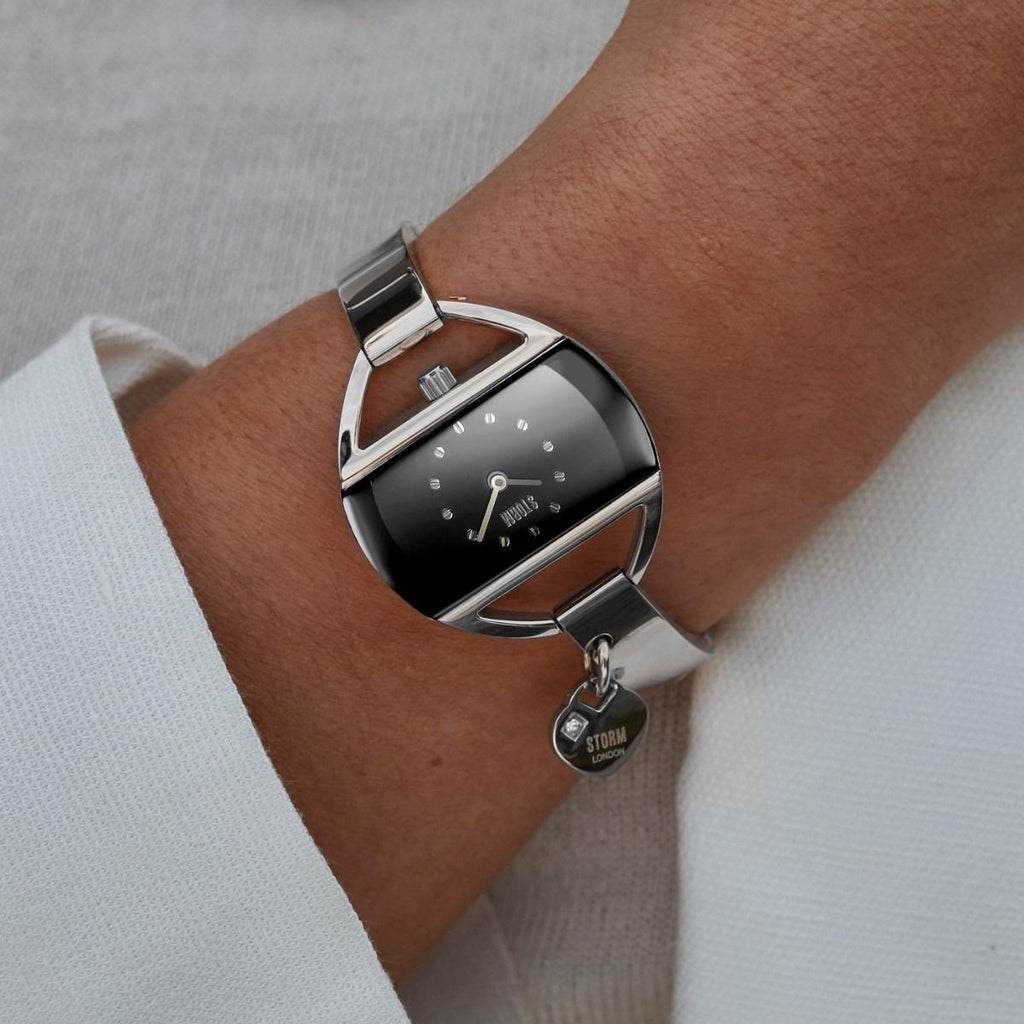 Storm Watch Temptress Charm Black - Women’s Watch