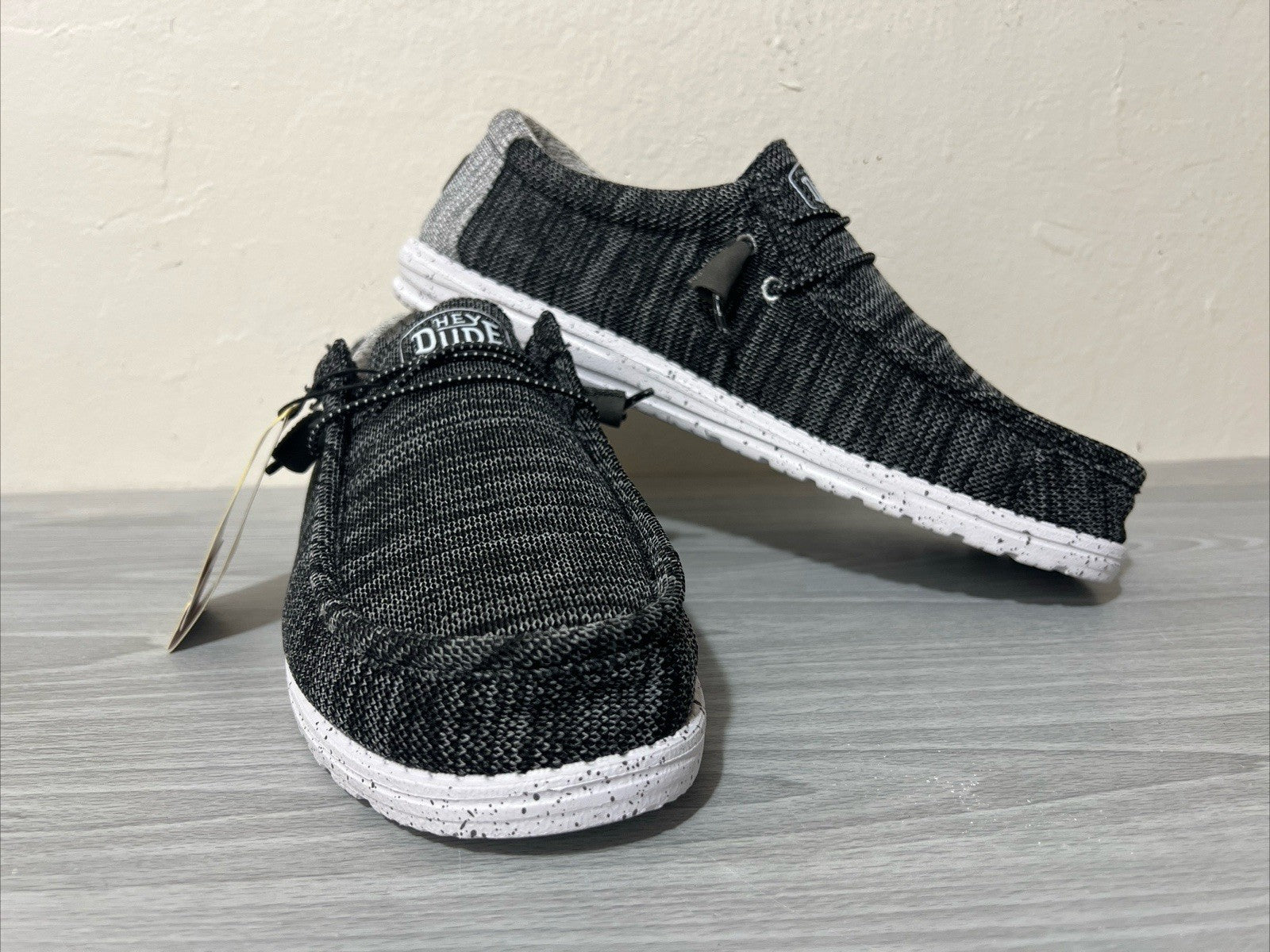 Hey Dude Wally Stretch Mix Meteorite Men’s Shoes Size 13 New