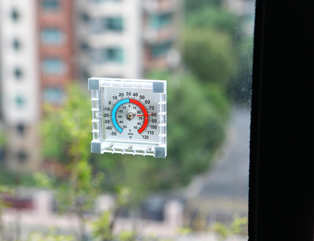 3'' New Premium Window Thermometer Outdoor Waterproof Upgraded Accuracy