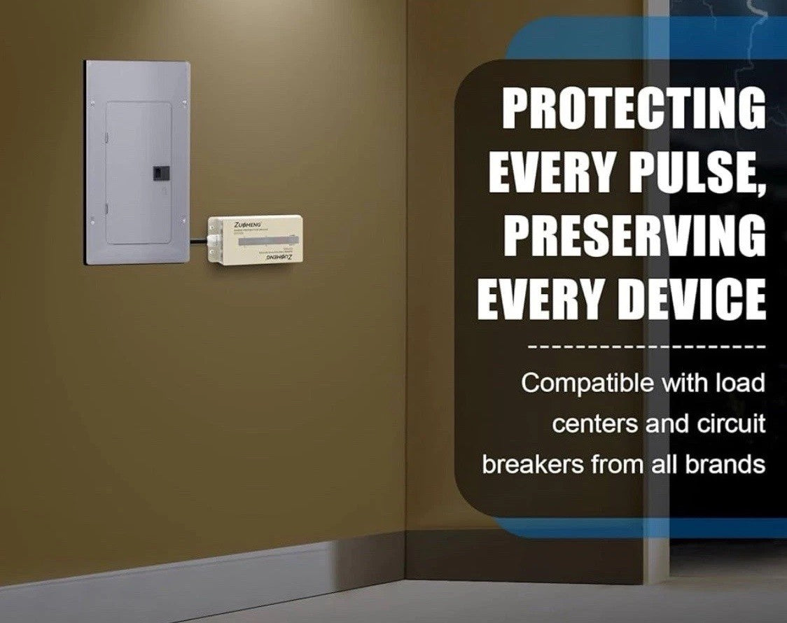 FS140 Whole House Surge Protector, 140,000 Amp Rating, IP66 Waterproof for Indoo