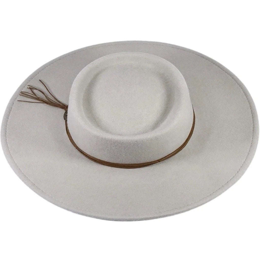 Silver Canyon Women’s Gambler Telescope Wool Felt Wide Brim Western Hat MEDIUM