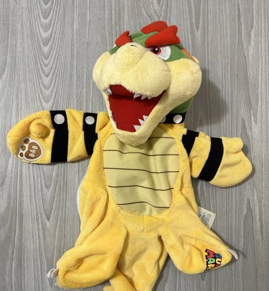 Build A Bear Nintendo Super Mario Bowser Plush Unstuffed