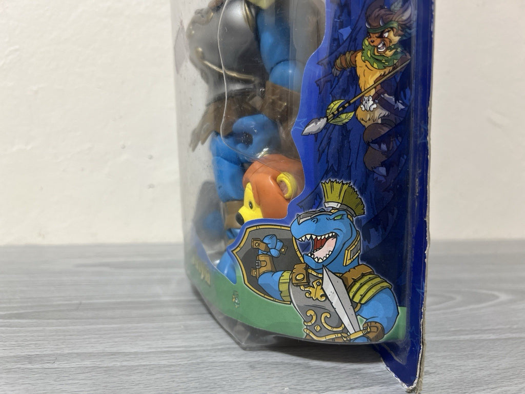 2004 Think Way Neopets Legends of Neopia Grarrl Gladiator - New Sealed!