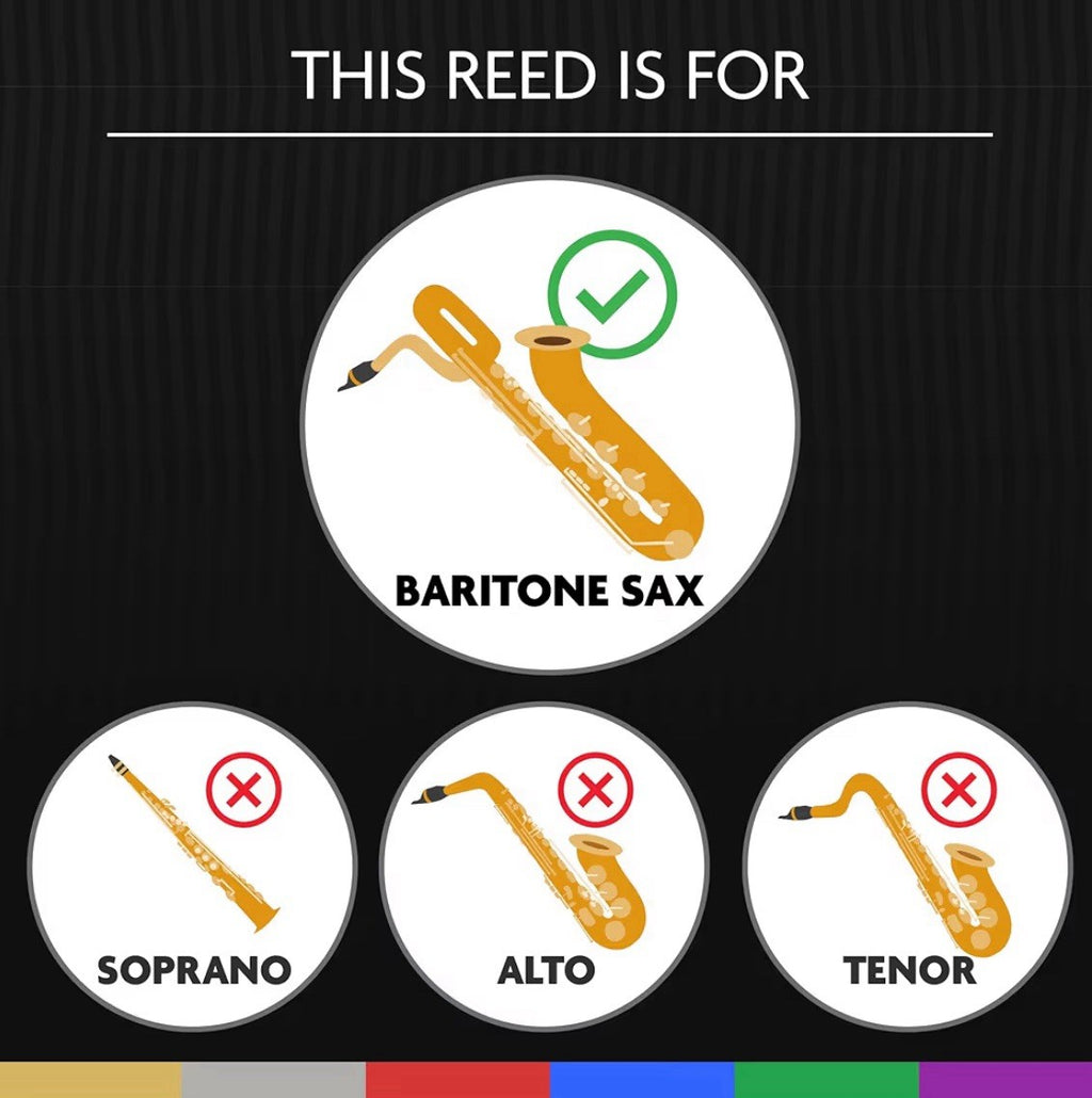 Légère Reeds - Baritone Saxophone Reed, Signature, Strength 3.00 (BSG3.00)