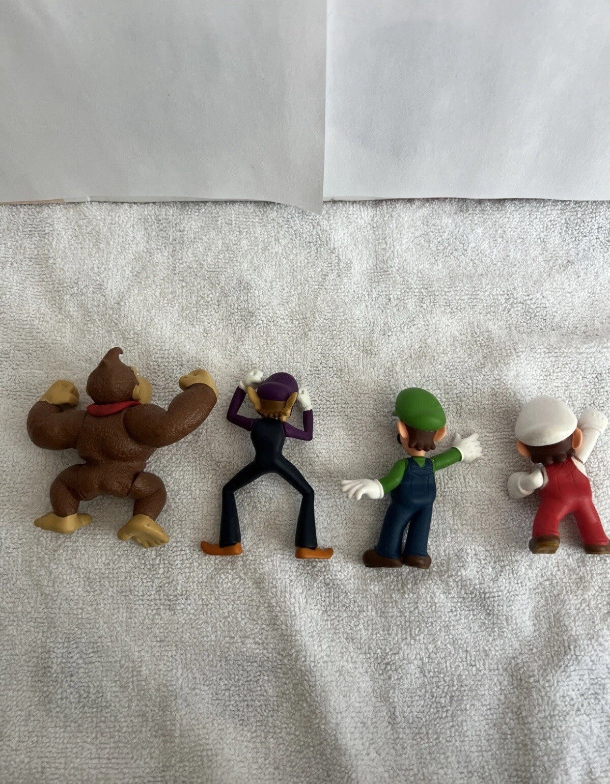 Nintendo Super Mario Bros Figures Lot Of  5 Figures Jakks Pacific, Etc.