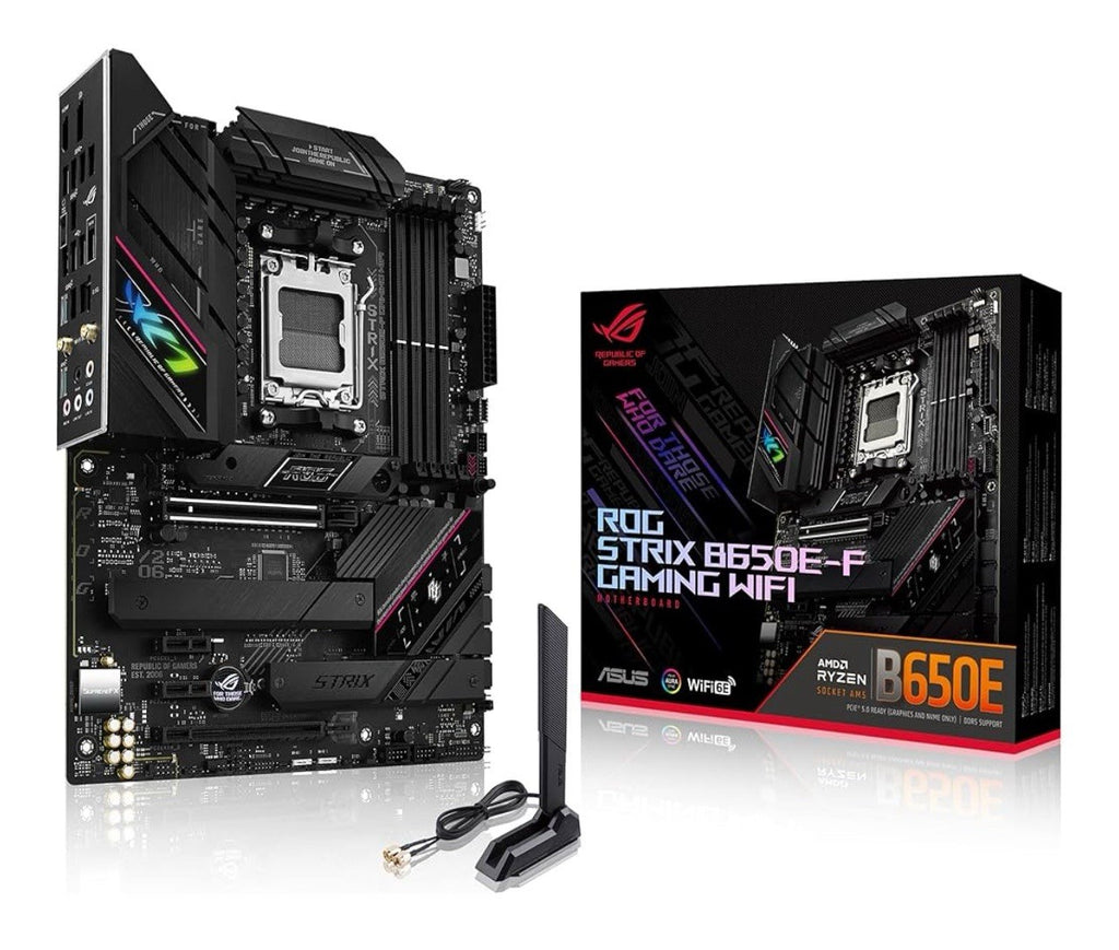 ASUS ROG Strix B650E-F Gaming WiFi AMD B650 AM5 Ryzen™ Desktop 9000 8000
