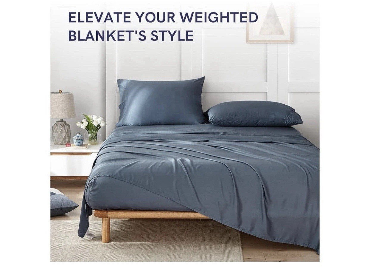Cooling Weighted Blanket Duvet Cover Viscose Made from Bamboo Cover for Blanket