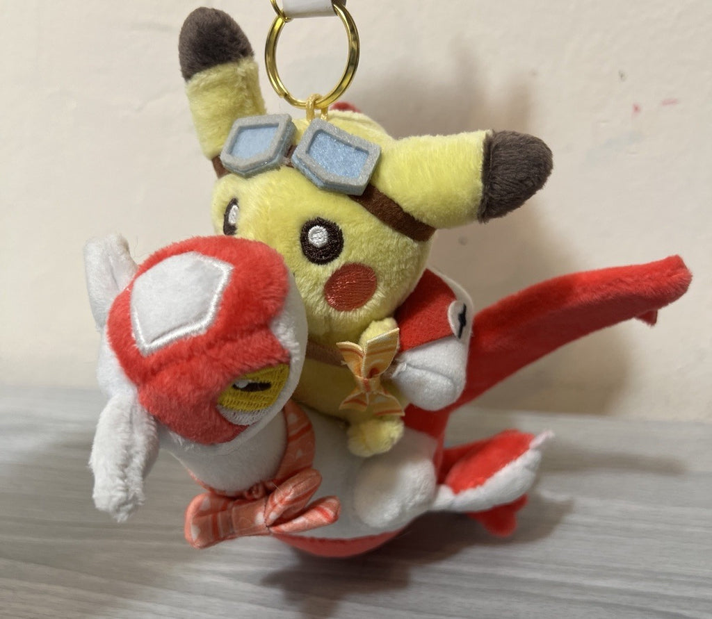 Pokemon Center Japan 2019 Pikachu Latias Mascot Plush Toy RARE