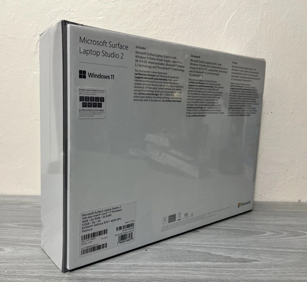 Microsoft Surface Studio 2 13th Intel Core i7 16GB 512GB SSD RTX4050 (Sealed)