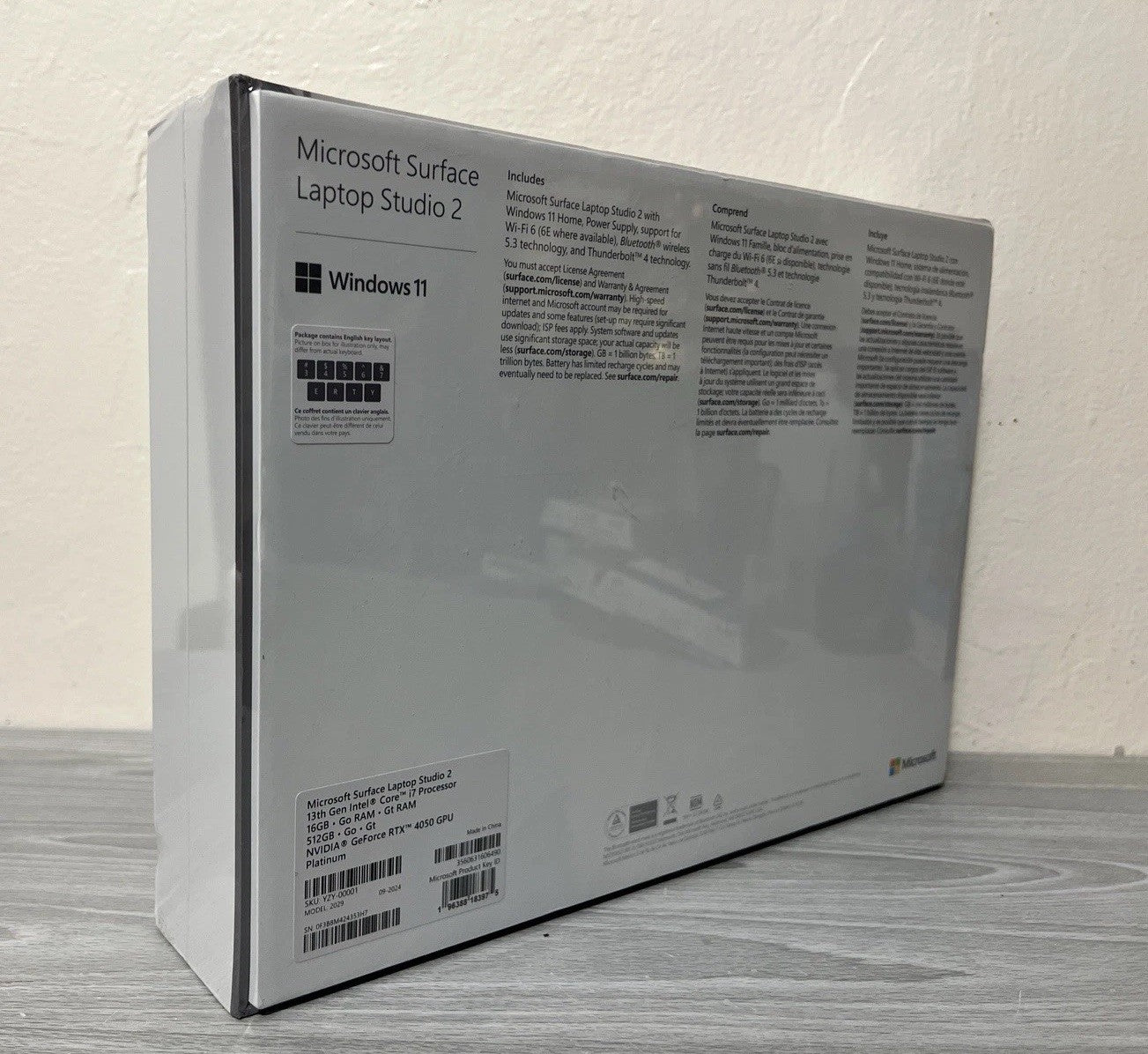 Microsoft Surface Studio 2 13th Intel Core i7 16GB 512GB SSD RTX4050 (Sealed)