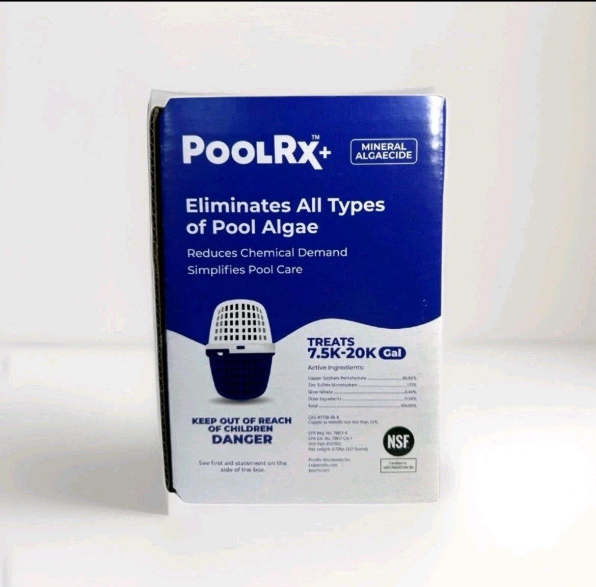 POOL RX+ 101001 6 MonthBlue Treats 7.5k-20k Gallons Single Unit