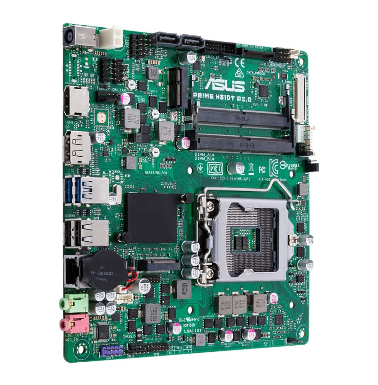 ASUS PRIME Mini-ITX  H310T- R2.0 Business Motherboard LOT OF 4