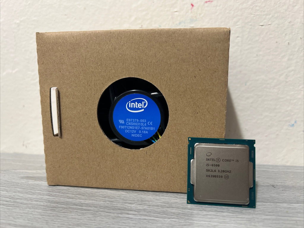 LOT OF 11 Intel Core CPUs Intel i5 6500, Celeron G3930, i7 4790