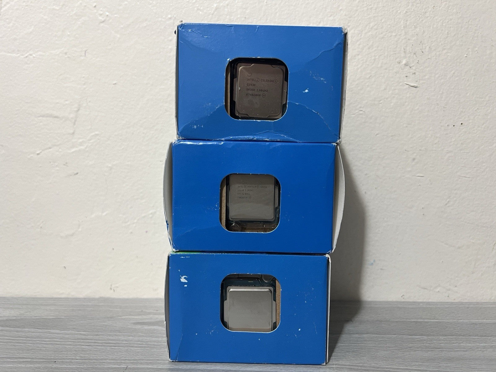 LOT OF 11 Intel Core CPUs - i5 6500, Celeron G3930, i5-4460, i7-4790k, G1840