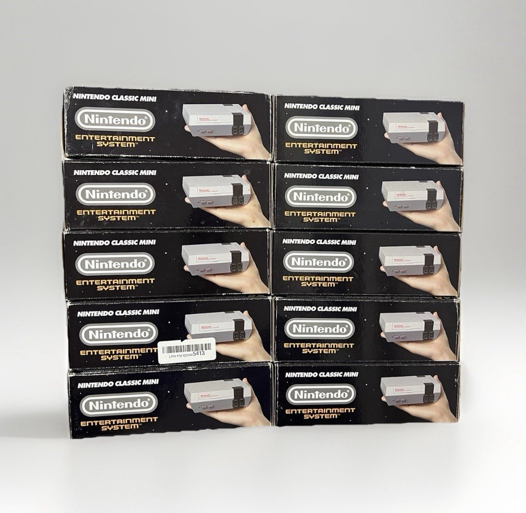NES Nintendo Entertainment System Classic Mini Game Console EU Edition LOT OF 10