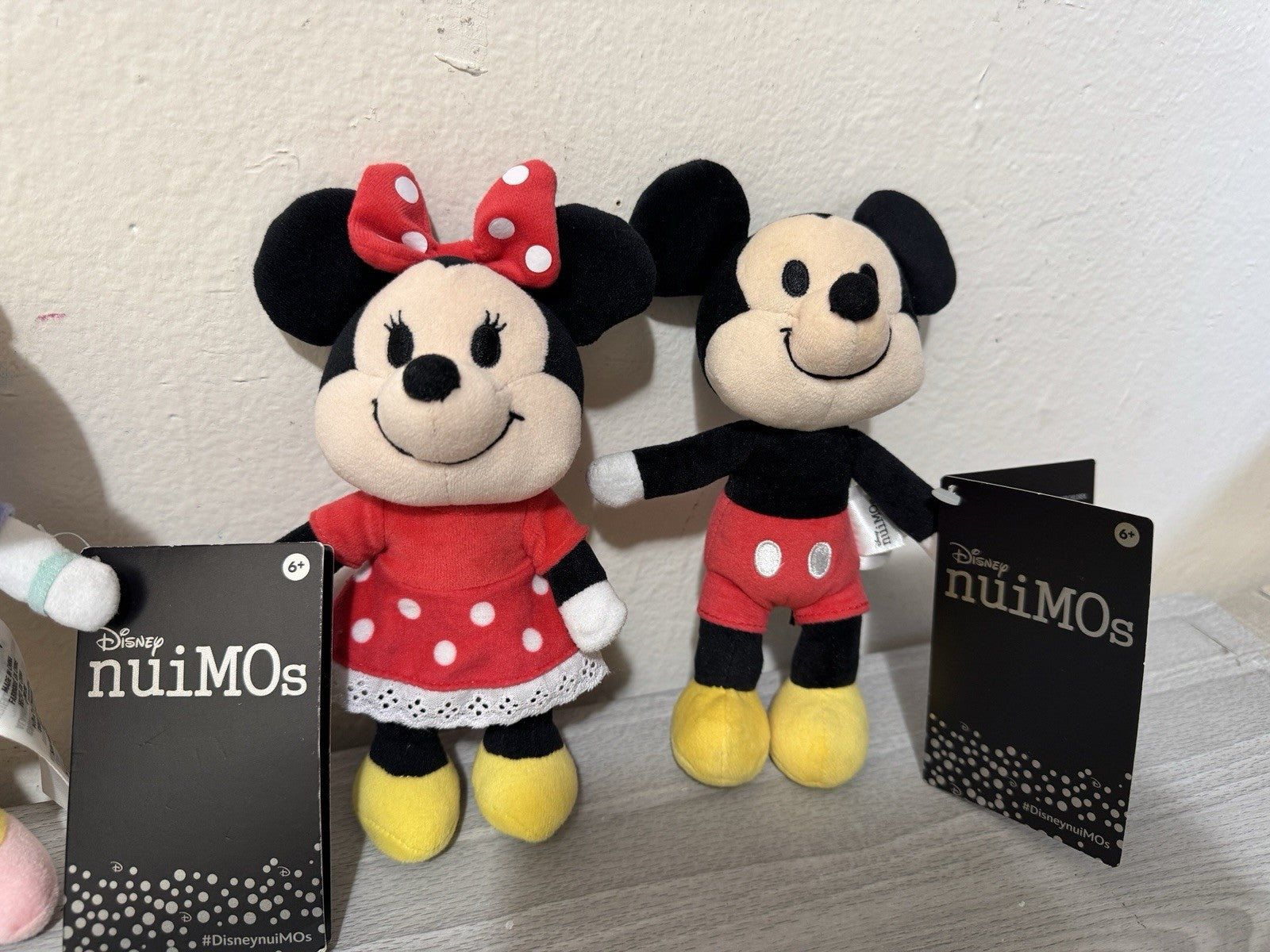 Disney nuiMOs Mickey & Minnie Mouse, Donald & Daisy Poseable Plush