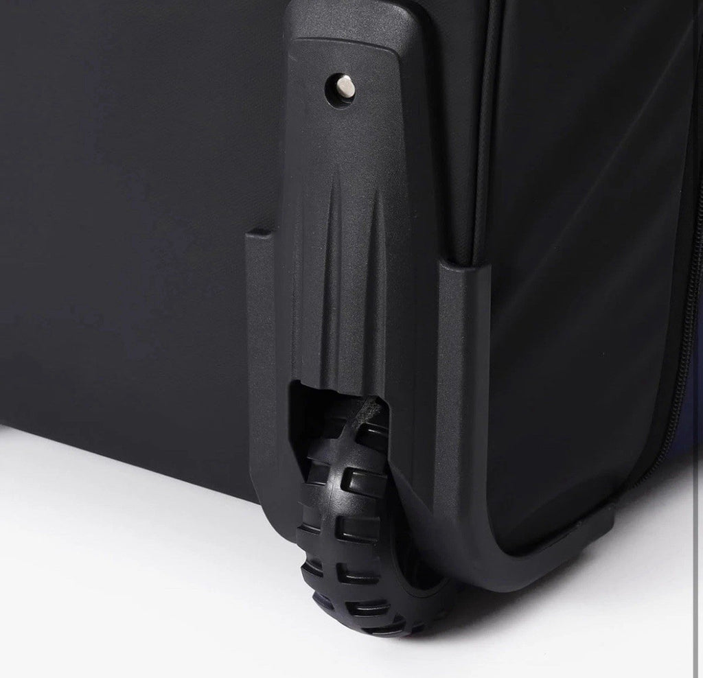 32” Expandable 140L Rolling Duffle Bag Luggage with 2 Inline Wheels Convertible