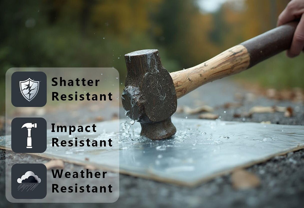 Spectra Glass Clear Polycarbonate Window Glass Replacement 24”x48”