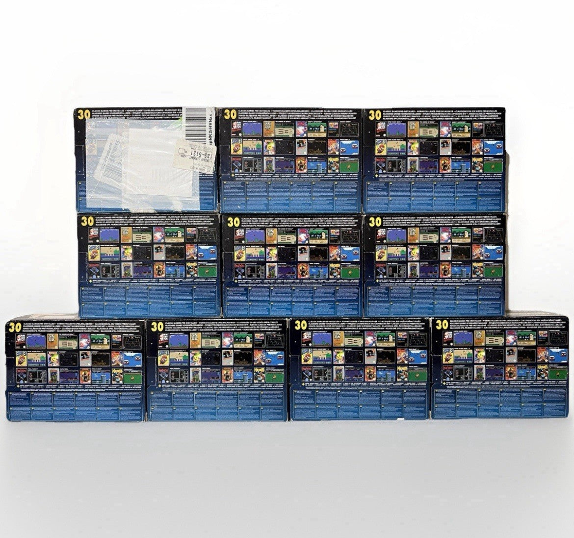 NES Nintendo Entertainment System Classic Mini Game Console EU Edition LOT OF 10