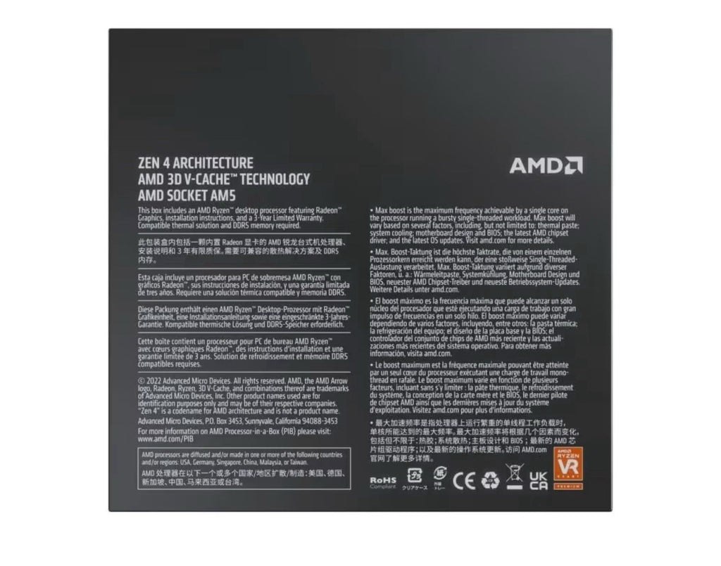AMD Ryzen 9 7950X3D 16-Core, 32-Thread Desktop Processor
