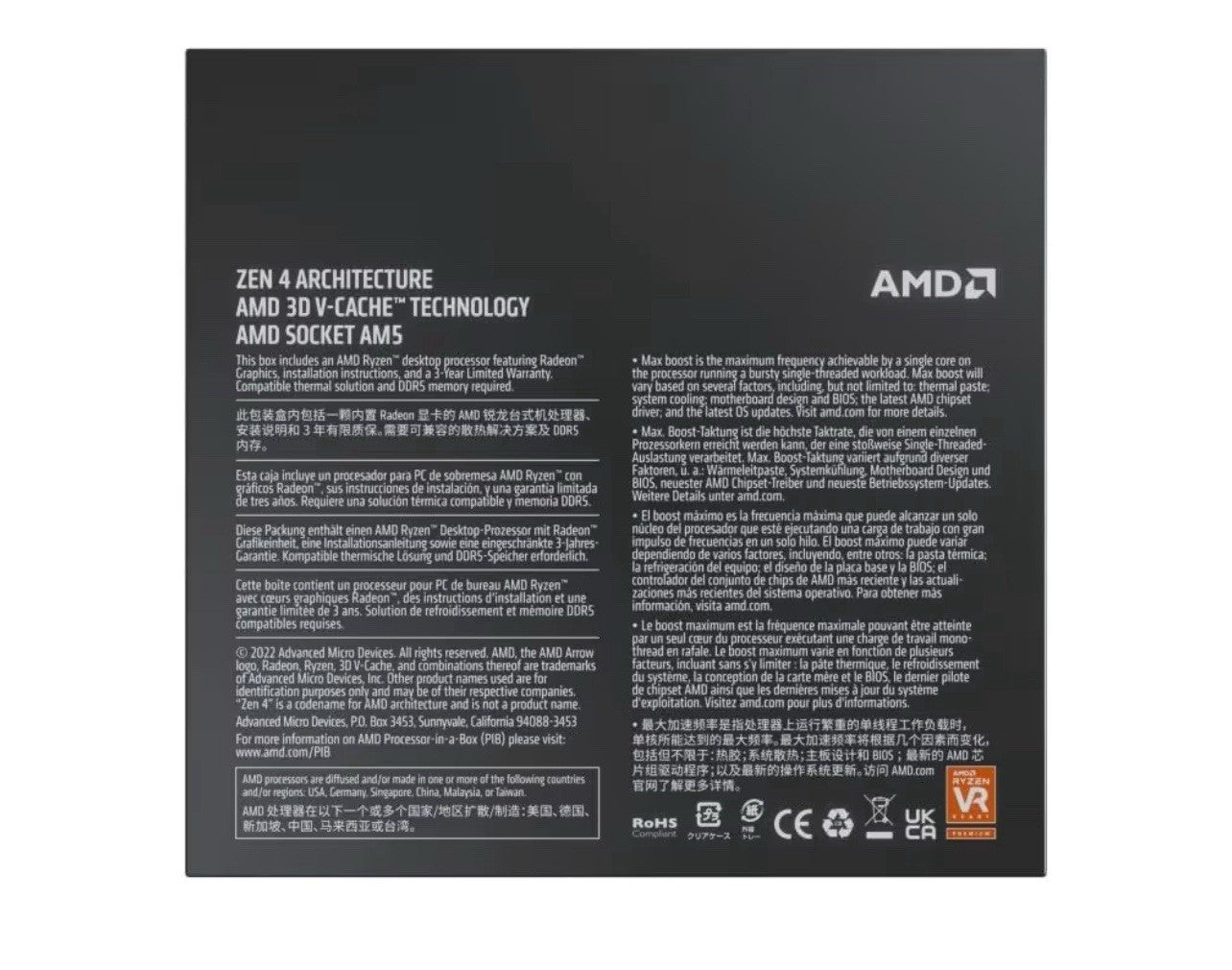 AMD Ryzen 9 7950X3D 16-Core, 32-Thread Desktop Processor