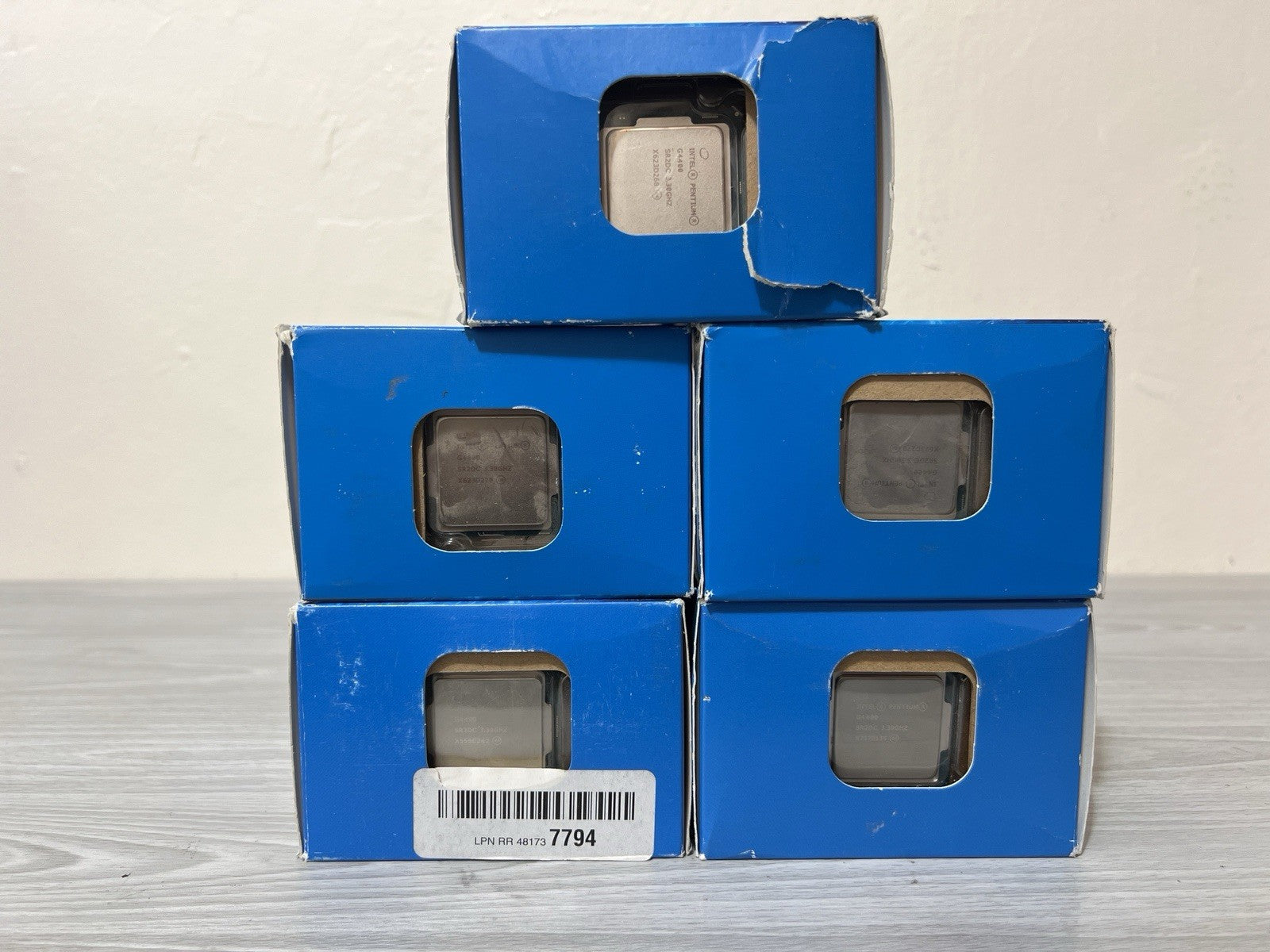 Intel Pentium G4400 3.3GHz Dual-Core LGA 1151- LOT OF 5