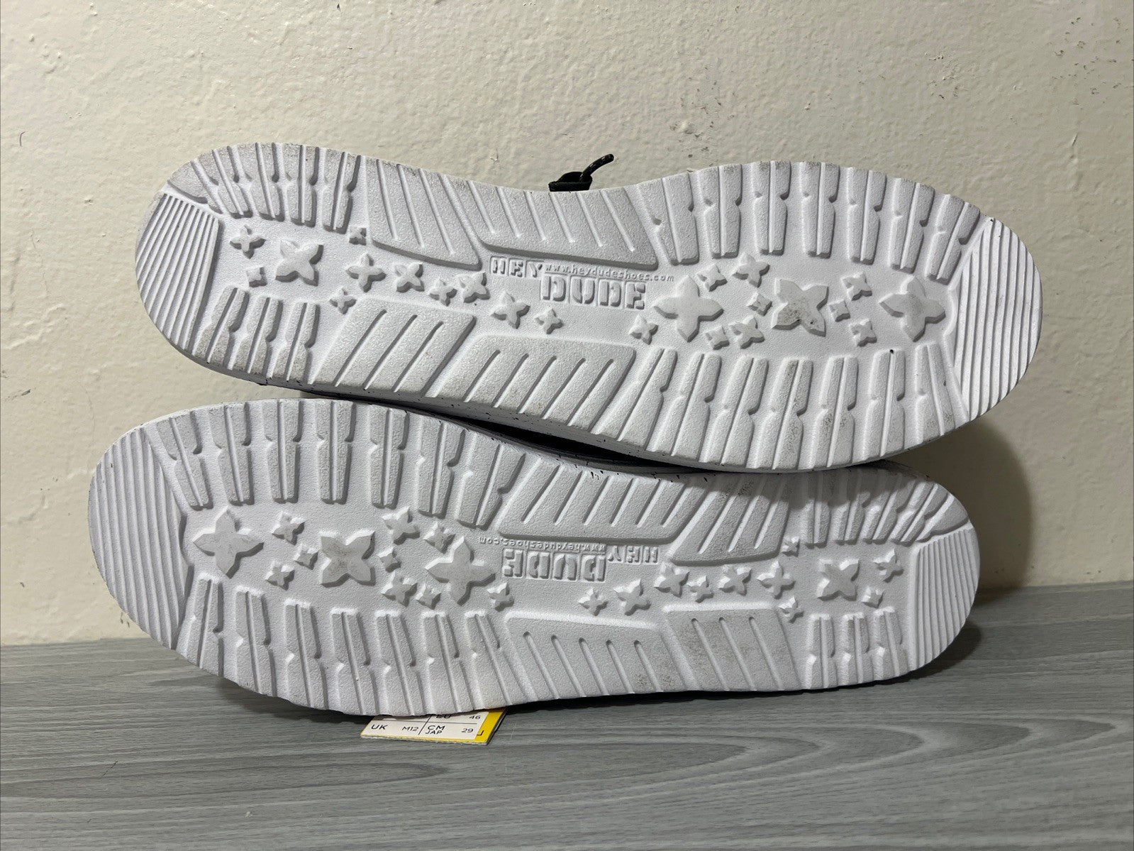 Hey Dude Wally Stretch Mix Meteorite Men’s Shoes Size 13 New