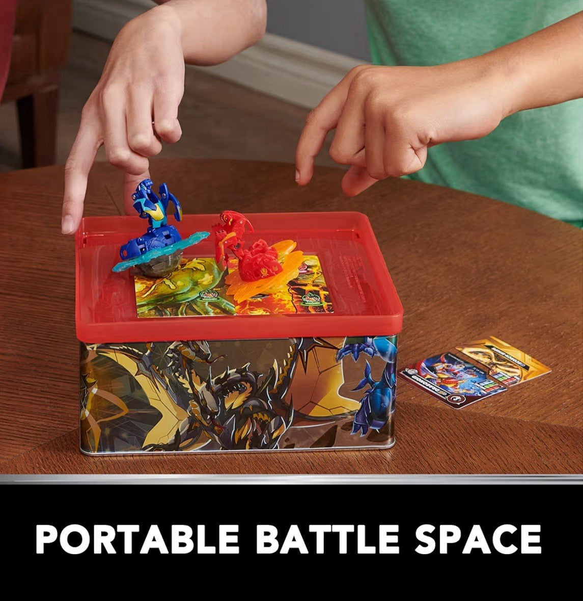 Bakugan Baku-tin with Special Attack Mantid, New Sealed (LOT OF 4)