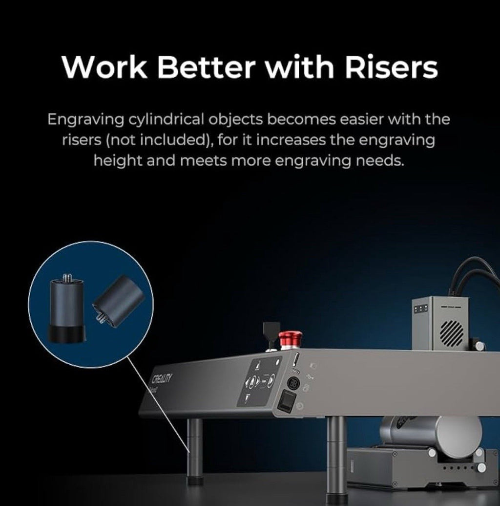 Creality Official Falcon Laser Rotary Roller 360° Laser Engraver