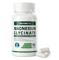 Magnesium Glycinate 400 MG per Serving 100% Chelated for High Absorption, Gentle